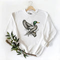 Mallard Ducks Coming Over Big Timbers Onto Water Unisex Tshirt Sweatshirt Hoodie, for duck hunters, husbands and Mallard...