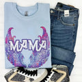 Mama Angel  Wings Gildan Sweatshirt T-Shirts, Hoodie | ZylaModa.com