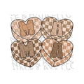 Mama Checkered Hearts DTF Transfer T-Shirts, Hoodie, Sweatshirt | ZylaModa.com