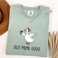 Mama Goose Shirt,Daddy Goose Shirt, Comfort Colors Pregnancy Shirt, Silly Goose Mom, Pregnancy Shirt, Baby Announcement...