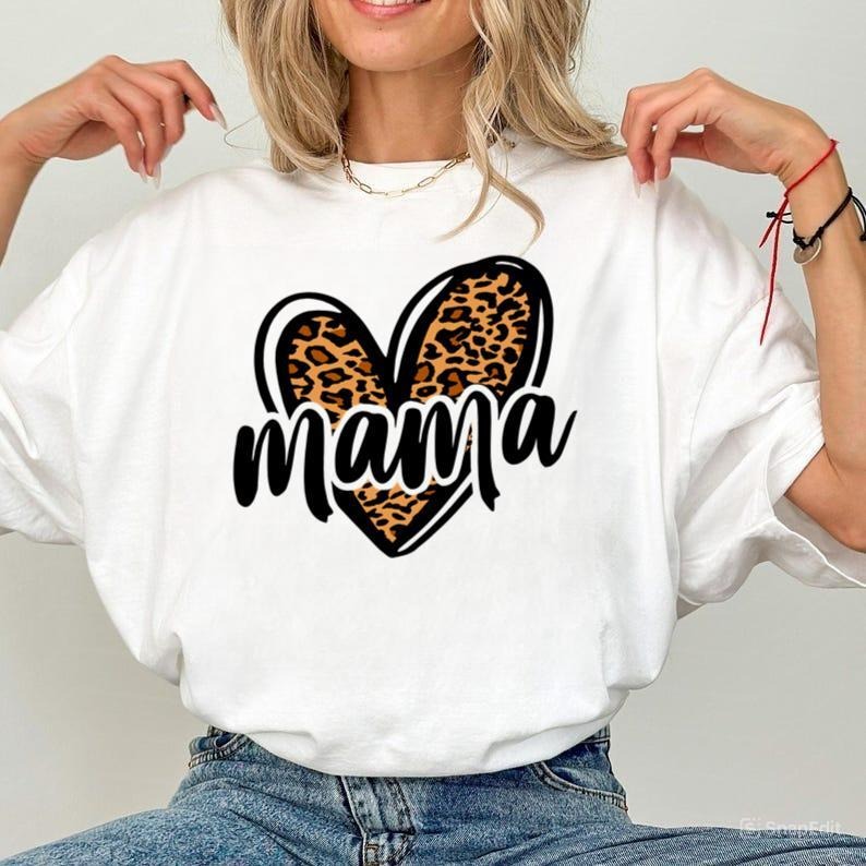 Mama Leopard Shirt,Mini Leopard Shirt,Mama_s Girl Shirt,Leopard Mama Shirt,Leopard Mini Shirt,Mama Mini Matching...