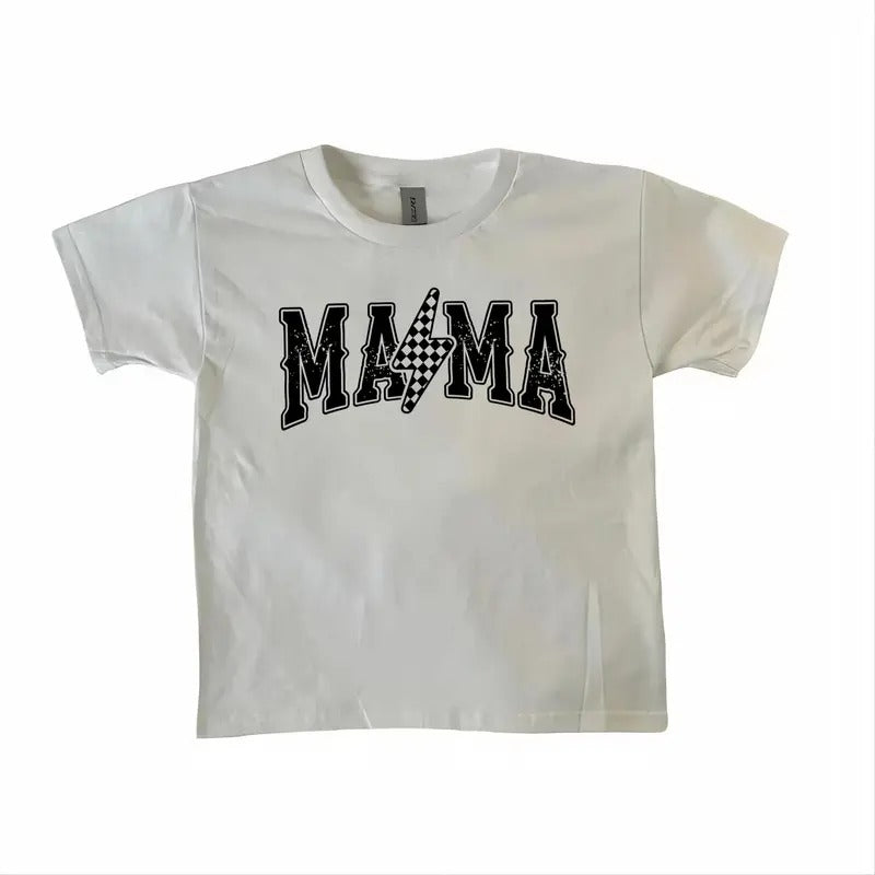 Mama Lightning Bolt Tee, Mama , Mama Baby Tee, Mama Baby Tee Baby Tee, Mom Life Baby Tee, Mama Hoodie, Sweatshirt