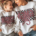 Mama Mini Match Coquette Bow Shirt, Mama Checkered Shirt, Leopard Mama Shirt, Mama Shirt, Mama Bow Shirt, Mothers Day...