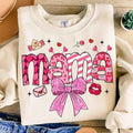 Mama Valentine Sweatshirt Valentines Day , Mama , Valentine Mama, Retro Valentine , Valentine coquette, Valentines...