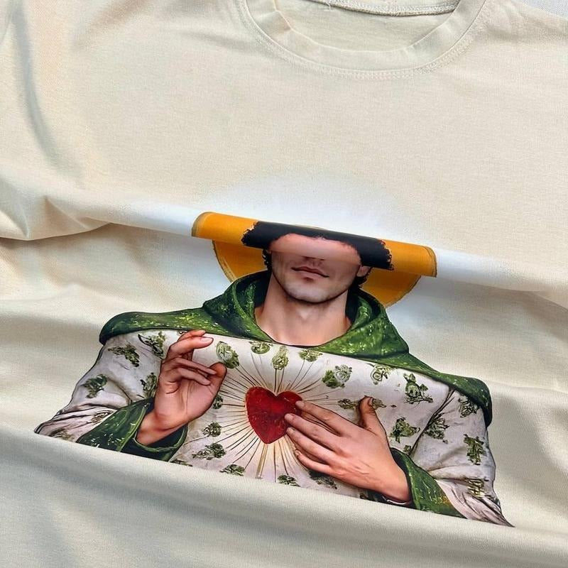 Man T-shirt, God Saint Shirt, Gildan 5000 Shirt For Men & Women Cotton Menswear, Sweatshirt, Hoodie | ZylaModa.com