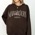 Marauders Sweatshirt, Moony Wormtail Padfoot Prongs ATYD Hoodie, Wolfstar Sirius Black Marauders Merch, Remus Lupin...