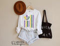 Mardi Gras Flag Sweatshirt, Fleur De Lis Sweater, Mardi Gras Shirt, New Orleans Shirt, NOLA Crewneck Hoodie | ZylaModa.com