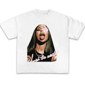 Mariahhh Pink Paint Graphic Shirt Cotton Fabric Tee Top Womenswear Hoodie, Sweatshirt | ZylaModa.com