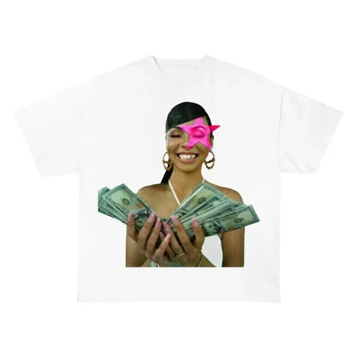 Mariahhh the Scientist Pink Star Modern Look Tee Hoodie, Sweatshirt | ZylaModa.com