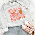 Maybe iced coffee is addicted to me sweatshirt, iced coffee sweatshirt T-Shirts, Hoodie | ZylaModa.com