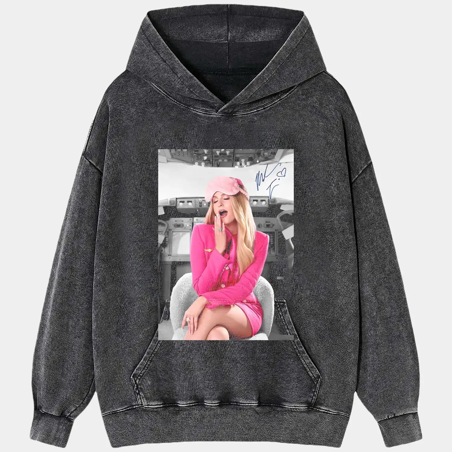 Meghan Trainor Pink Tee Hoodie, Sweatshirt | ZylaModa.com (Image 2)