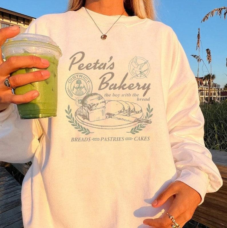 Mellark Bakery Crewneck Sweatshirt Booktok Merch T-Shirts, Hoodie | ZylaModa.com