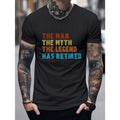 Men Letter Graphic T-shirt Made in USA Hoodie, Sweatshirt | ZylaModa.com