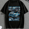 Men's Cartoon Car Graphic Print Round Neck Tee, Streetwear, Men Summer Top T-shirt Hoodie, Sweatshirt | ZylaModa.com