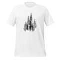 Mens T Shirt - Tree T Shirt Men - Black Lantern Studio Mens Gifts - Forest Illustration
