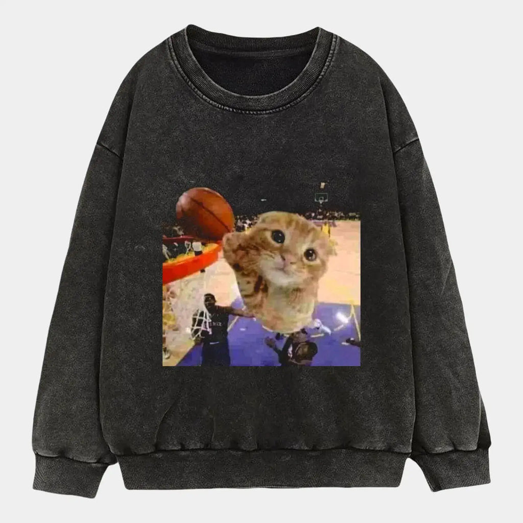 Meow Dunk TEE Hoodie, Sweatshirt | ZylaModa.com (Image 3)