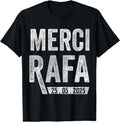 Merci Rafa Retro T-Shirt | Unisex Cotton Tee Gift, Crewneck, Short Sleeve Hoodie, Sweatshirt | ZylaModa.com