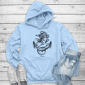 Mermaid Anchor Hoodie, Printed in the USA hoodie #funny #cute #girly T-Shirts, Sweatshirt | ZylaModa.com