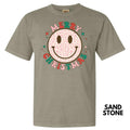 Merry Cheetah Christmas Happy Face Comfort Colors T-Shirt 'NLB' Hoodie, Sweatshirt | ZylaModa.com