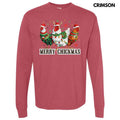 Merry Chickmas Long Sleeve Comfort Colors T-Shirt 'NLB' Hoodie, Sweatshirt | ZylaModa.com