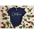 Merry Christmas Shirt Christmas Cross Shirt Christ Shirt Winter Shirt Christmas 2021 Shirt Family Christmas T-shirt...