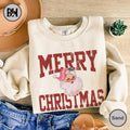 Merry Christmas With Santa Sweartshirt, Merry Christmas Shirt, Santa Claus Shirt, Christmas Shirt, Xmas Gift Hoodie,...