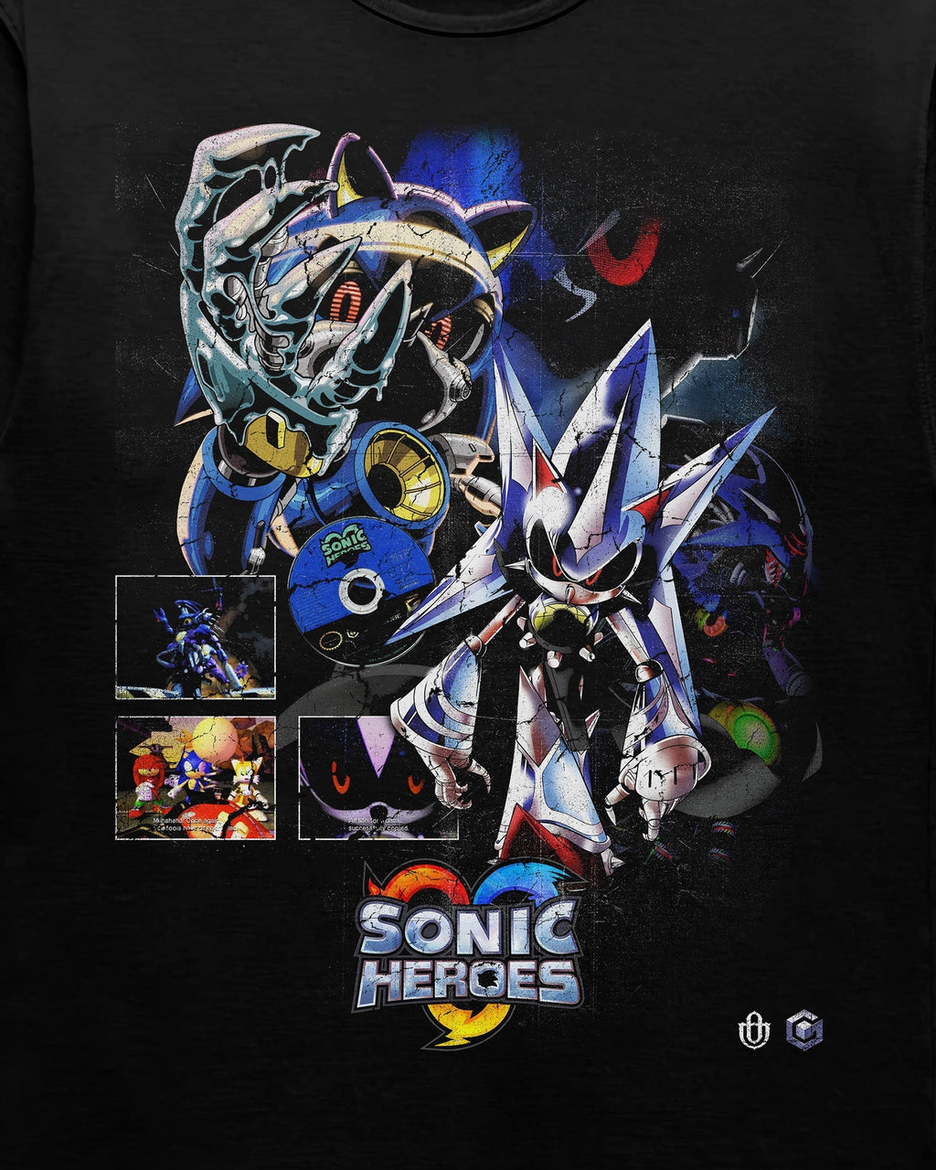 Video Games 'Sonic Heroes: Neo Metal Sonic' T-Shirt Hoodie, Sweatshirt | ZylaModa.com (Image 2)