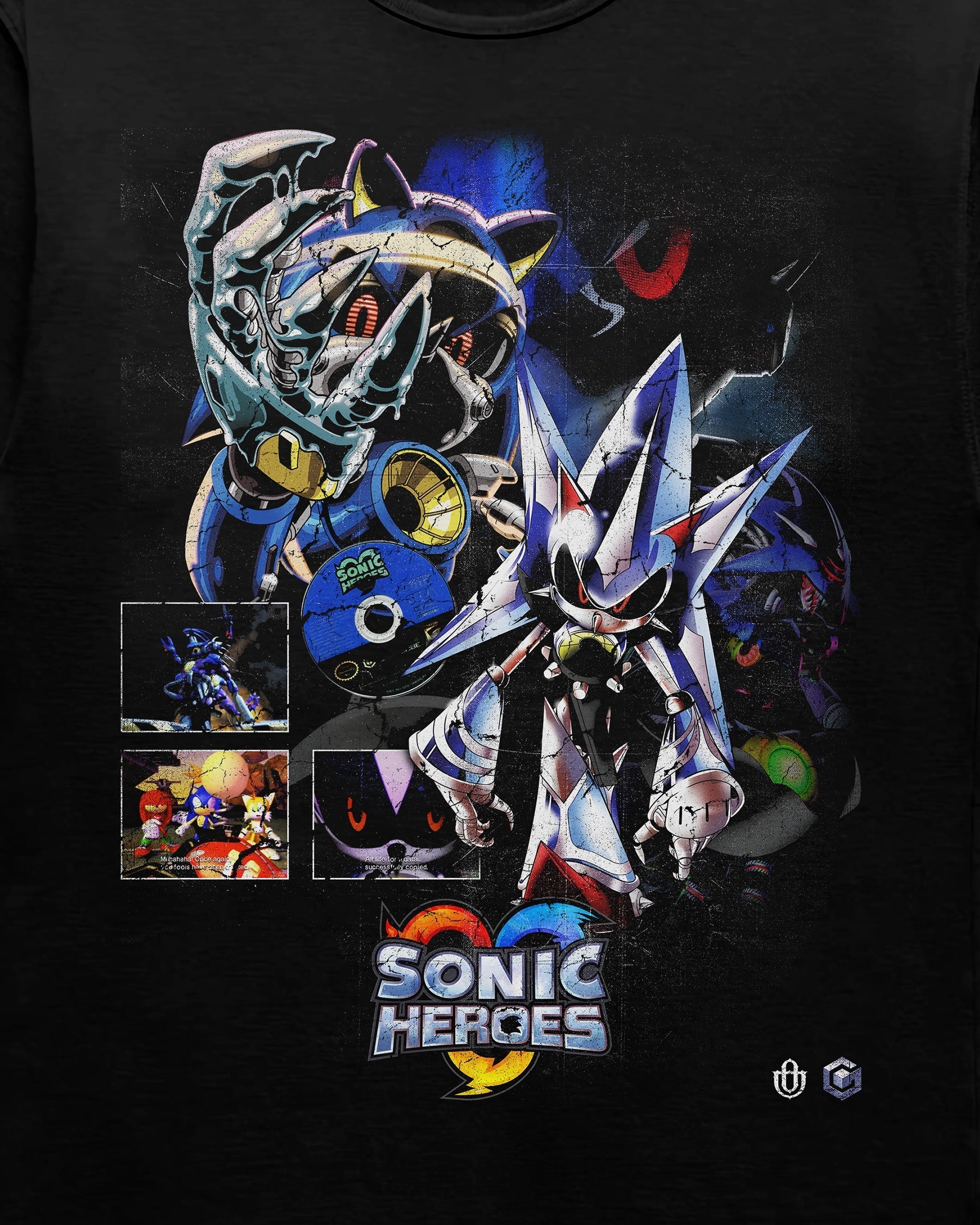 Video Games 'Sonic Heroes: Neo Metal Sonic' T-Shirt Hoodie, Sweatshirt | ZylaModa.com (Image 2)