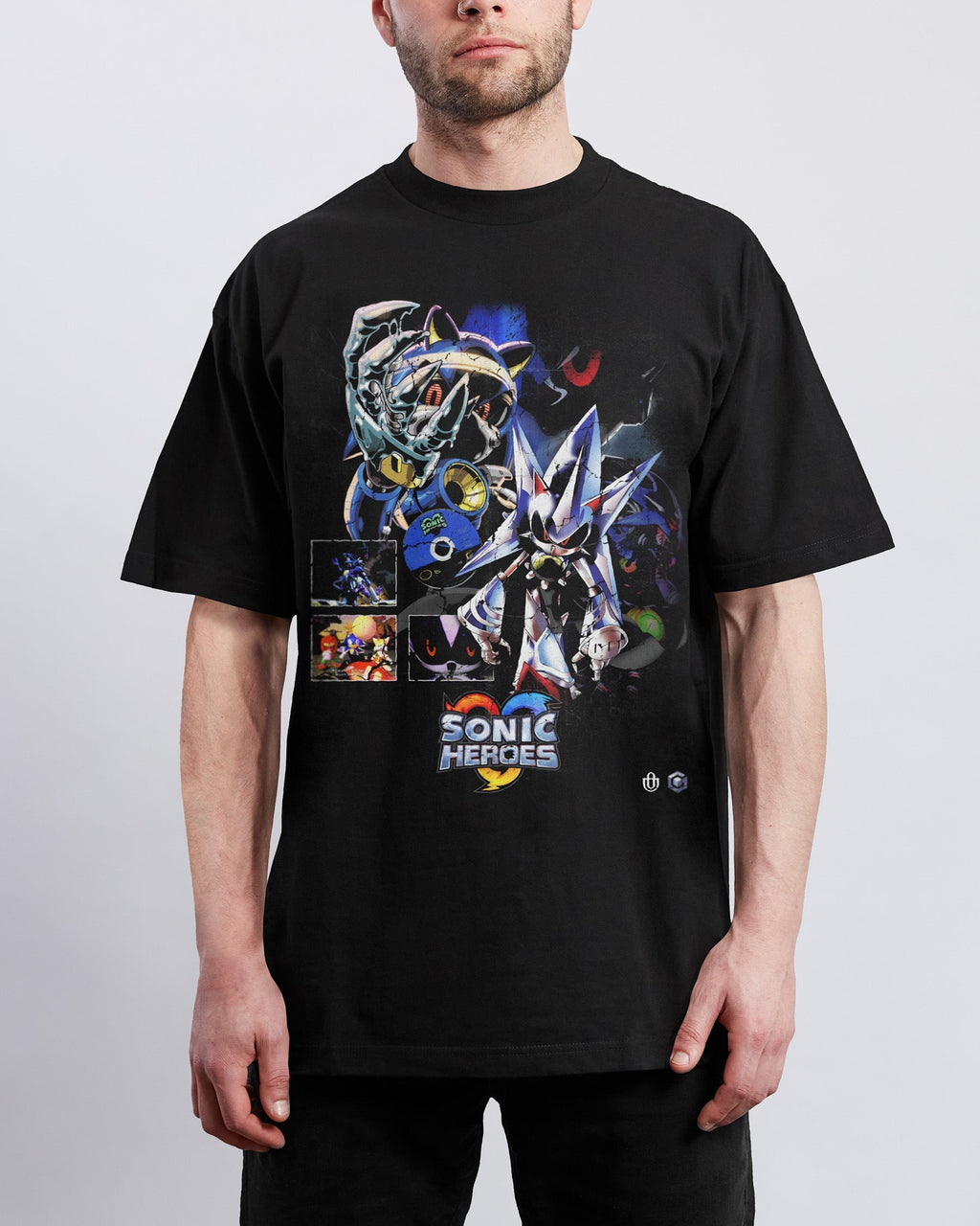 Video Games 'Sonic Heroes: Neo Metal Sonic' T-Shirt Hoodie, Sweatshirt | ZylaModa.com (Image 3)