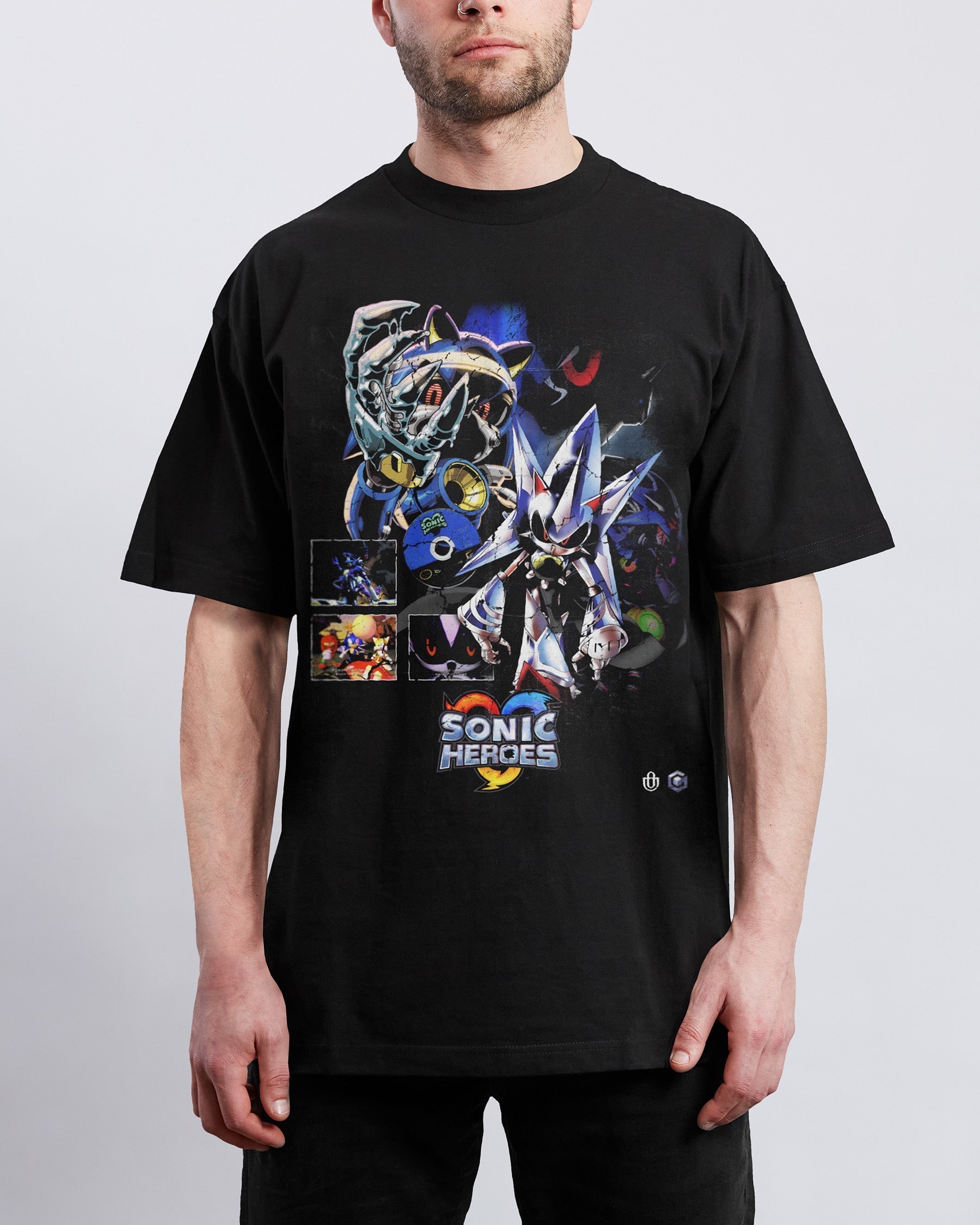 Video Games 'Sonic Heroes: Neo Metal Sonic' T-Shirt Hoodie, Sweatshirt | ZylaModa.com (Image 3)