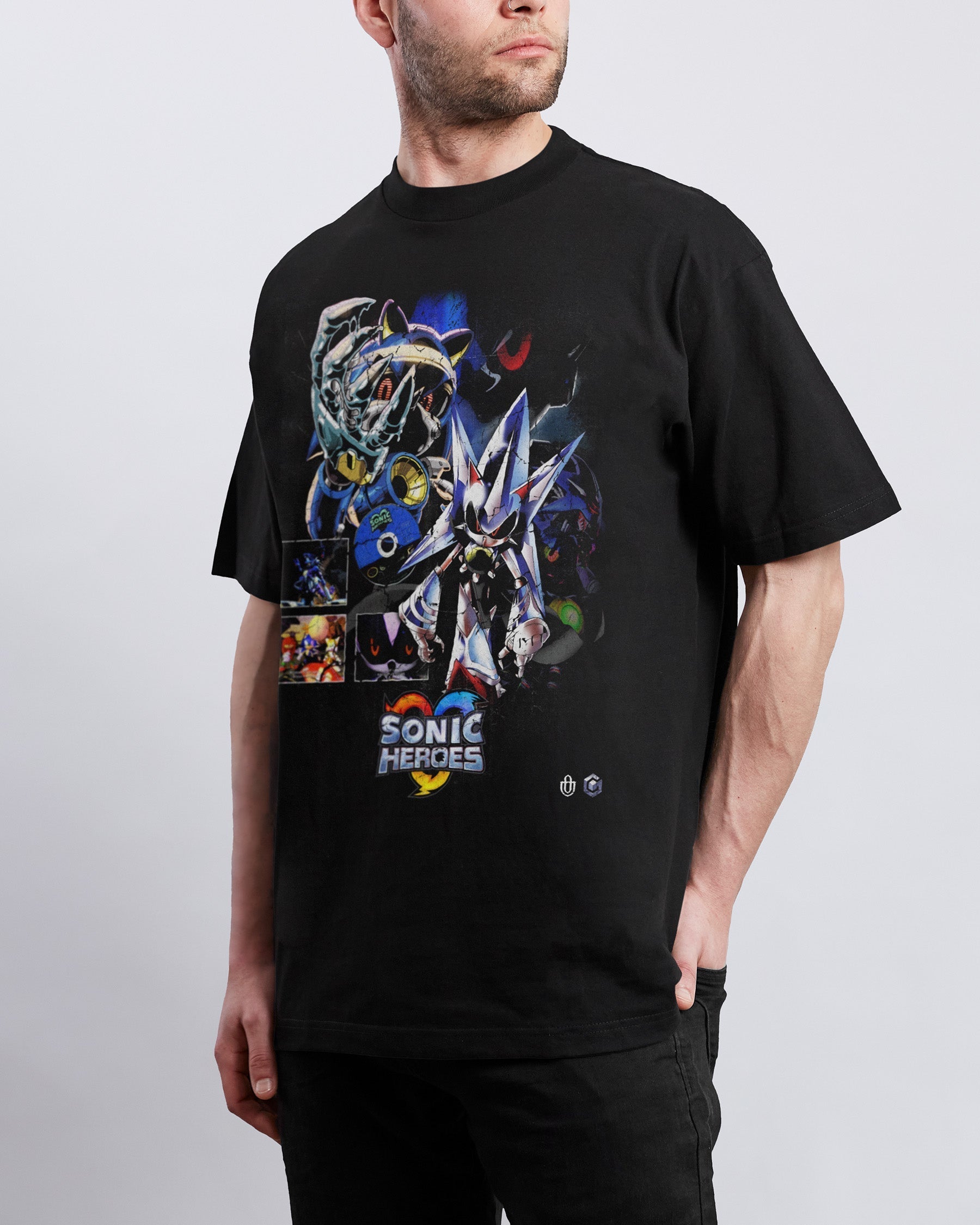 Video Games 'Sonic Heroes: Neo Metal Sonic' T-Shirt Hoodie, Sweatshirt | ZylaModa.com (Image 4)