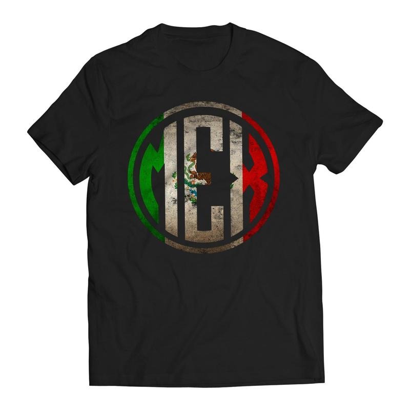 Mexican Flag Distressed Logo Mexico Independence Day Men's Graphic T-Shirt Hoodie, Sweatshirt | ZylaModa.com