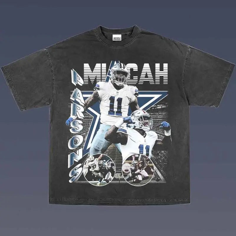 Micah Parsons 1.1 VINTAGE TEE | AMERICAN FOOTBALL | GIFT FOR FAN Hoodie, Sweatshirt | ZylaModa.com