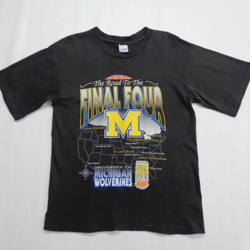 Michigan Wolverines Shirt Vintage Wolverines T Shirt 90s University of Michigan Wolverines Hoodie, Sweatshirt | ZylaModa.com