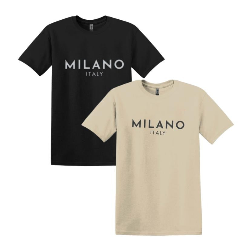 Milano Italy Sweatshirt, Vacation in Italy, Gift for Women, Milano Trip Hoodie Women's Letter Print Round Neck Tee,...