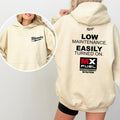 Milwaukee MX Fuel Hoodie, Low Maintenance Equipment Shirt, MX Fuel System Work Hoodie, Industrial Builders Gift,...