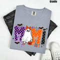 Mimi Ghostly Checkered Comfort Colors T-Shirt 'NLB' Hoodie, Sweatshirt | ZylaModa.com