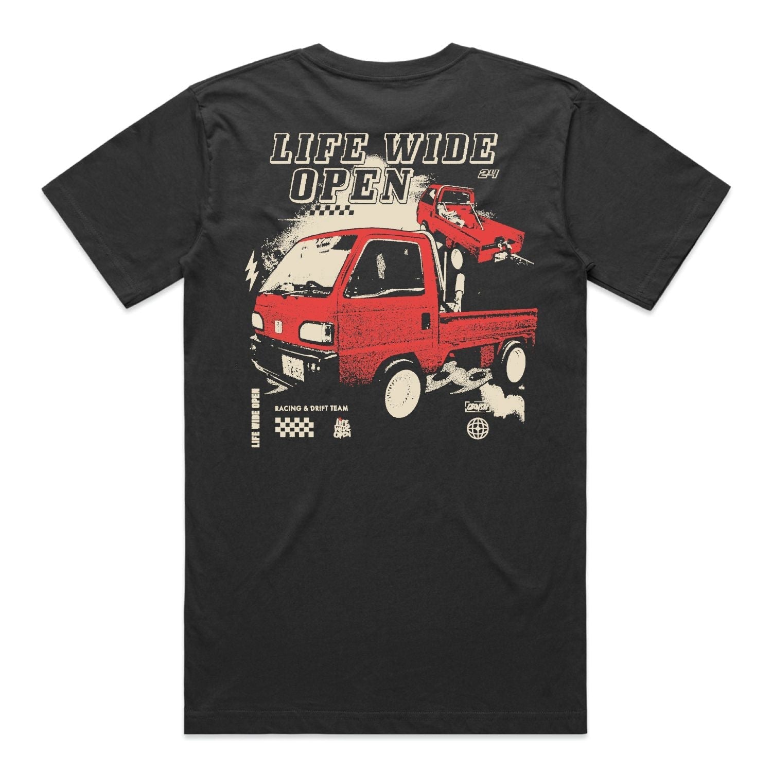 Mini Truck Graphic Tee Hoodie, Sweatshirt | ZylaModa.com (Image 1)