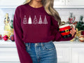 Minimalist Christmas Tree Sweatshirt T-Shirts, Hoodie | ZylaModa.com