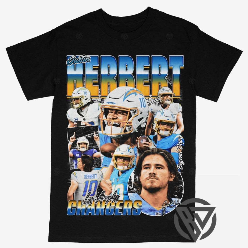 Justin Herbert (V2) Tee Hoodie, Sweatshirt | ZylaModa.com (Image 1)