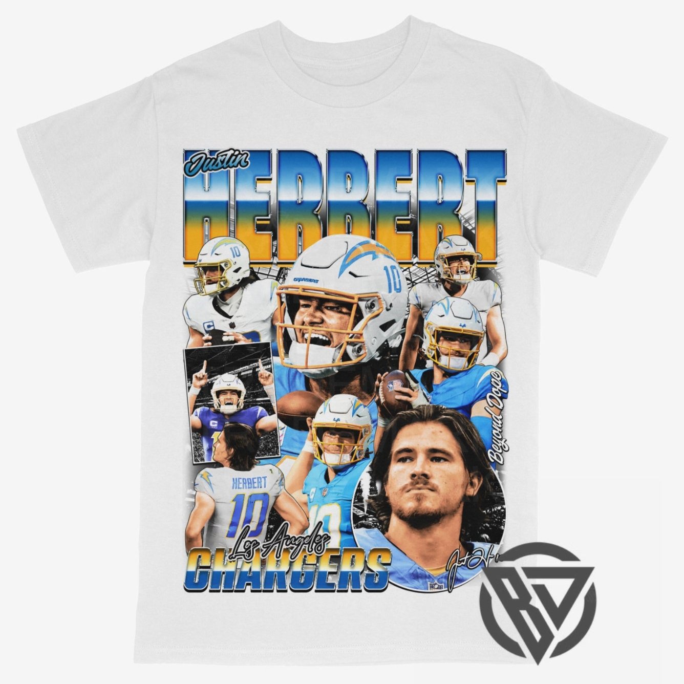 Justin Herbert (V2) Tee Hoodie, Sweatshirt | ZylaModa.com (Image 2)