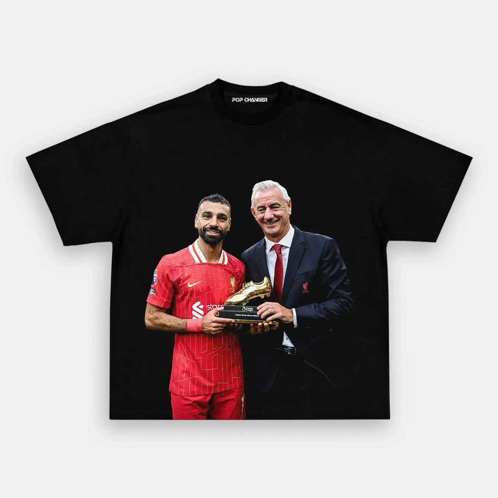 Mohamed Salah Golden Boot V2 Tee Hoodie, Sweatshirt | ZylaModa.com (Image 1)