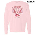 Mom Red Ginger Jar Florals Long Sleeve Comfort Colors T-Shirt 'NLB' Hoodie, Sweatshirt | ZylaModa.com