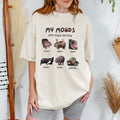 Moo Deng Mood Sassy Hippo Comfort Color Shirt, Funny Cute Baby Hippo Moo Deng Bouncy Pig Shirt, Pygmy Hippo Moo Deng...