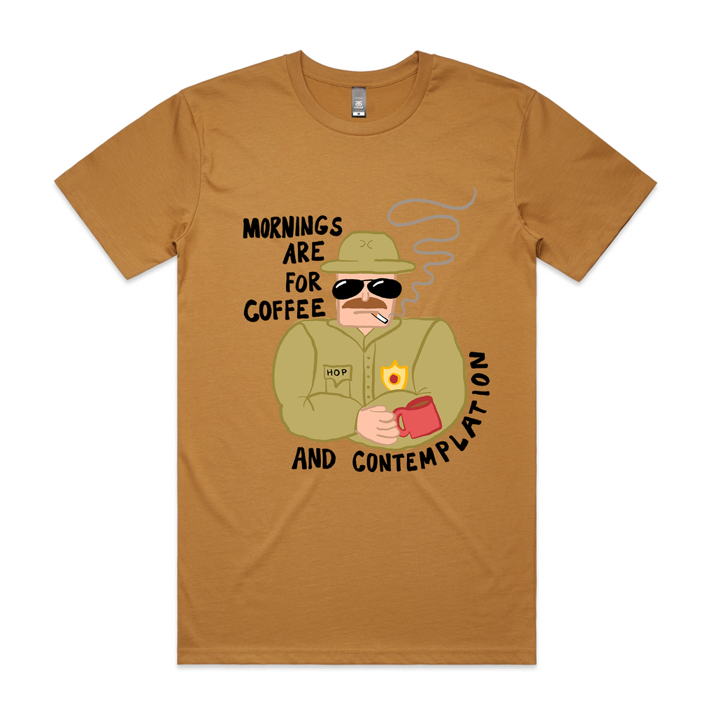 Mornings Tee Hoodie, Sweatshirt | ZylaModa.com (Image 1)