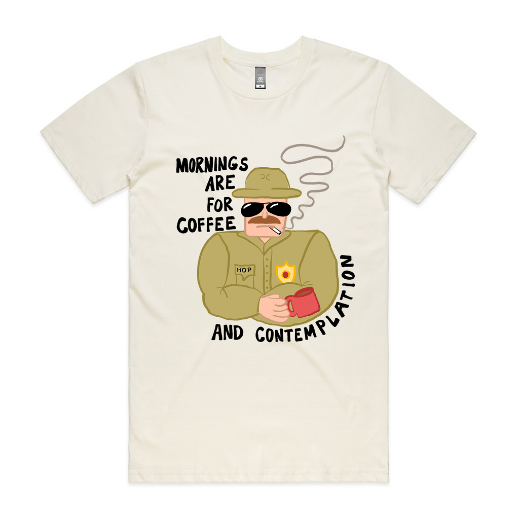 Mornings Tee Hoodie, Sweatshirt | ZylaModa.com (Image 2)