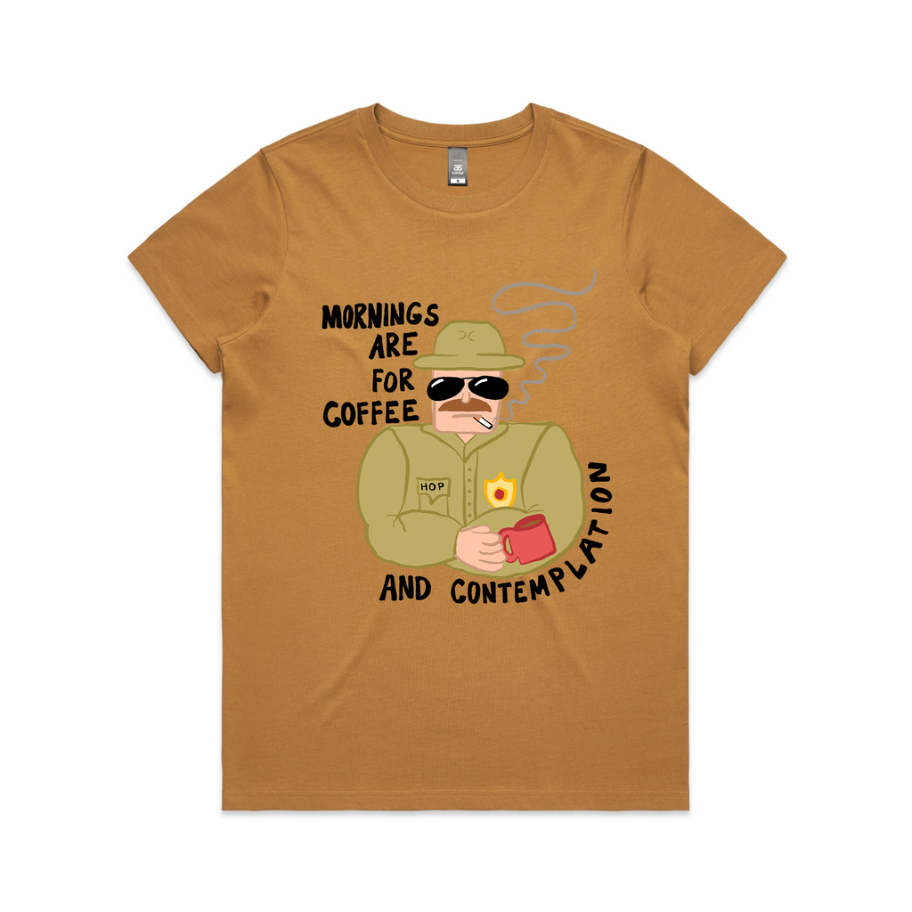 Mornings Tee Hoodie, Sweatshirt | ZylaModa.com (Image 3)