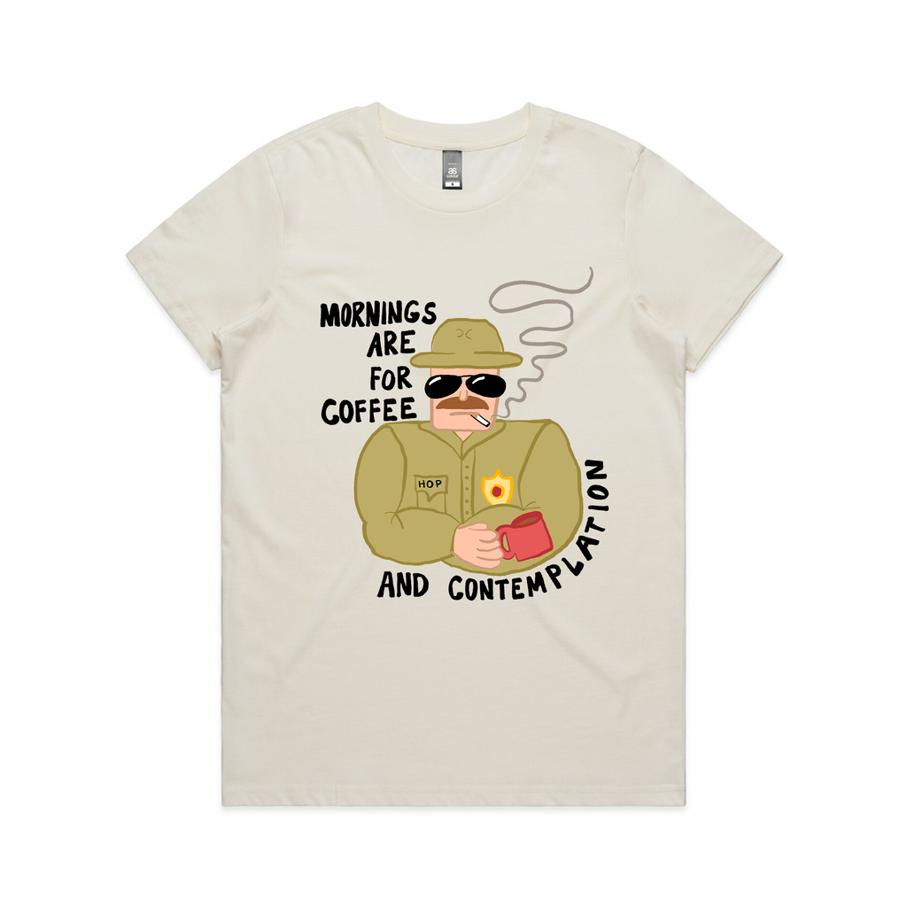 Mornings Tee Hoodie, Sweatshirt | ZylaModa.com (Image 4)