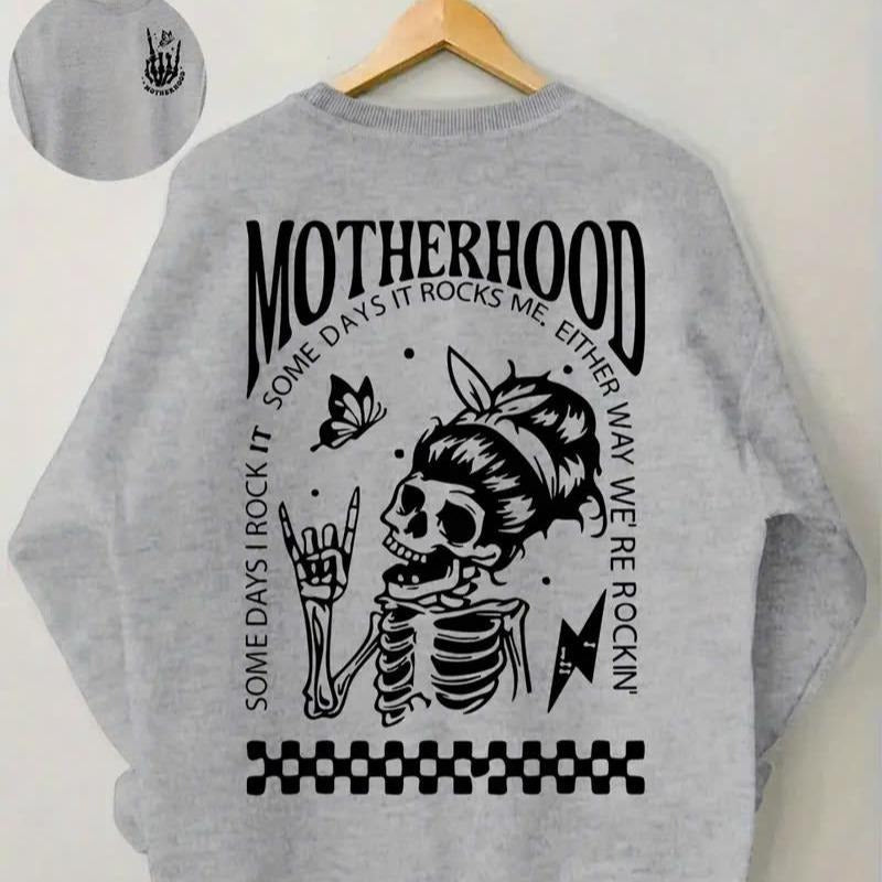 Motherhood Graphic Sweatshirt T-Shirts, Hoodie | ZylaModa.com