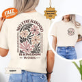 Motherhood Is Kingdom Work Shirt, Mothers Day Shirt, Christian Mom Shirt, Mother Gift, Retro Christian Mom Shirt Hoodie,...